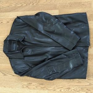 Men's Nicole Miller NYC Leather Jacket